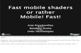 Fast Mobile Shaders