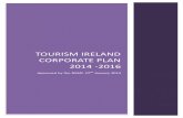 Tourism Ireland Corporate Plan 2014 -2016