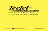 2015-2016 Precision Farming Price Book