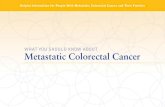 What You Should Know About Metastatic Colorectal Cancer (PDF)