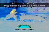 Farmer's Choice Pig Management Manual