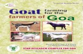 Goat farming for the farmers of Goa
