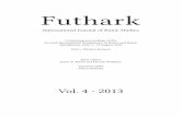 Futhark Vol. 4· 2013 International Journal of Runic Studies Main ...