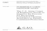 GAO-10-46 Formerly Used Defense Sites: The U.S. Army Corps of ...