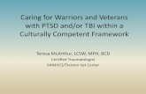 Caring for Warriors, Veterans, and their Families with PTSD/TBI