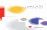 ASIANA AIRLINES SUSTAINABILITY REPORT 2013