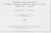 AO Price 1928 List / Catologue of Lenses / Frames