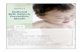January is National Birth Defects Prevention Month