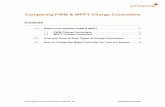 Comparing PWM & MPPT Charge Controllers - phocos.com