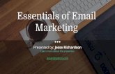 Essentials of Email Marketing Slideshow