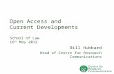 Open Access and Current Developments