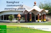 Namghar - A community meeting place