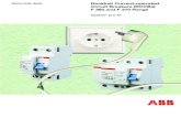 Residual Current-operated Circuit Breakers (RCCBs) F 360 and F ...