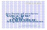 Technical Review of Vaccine Vial Monitor Implementation