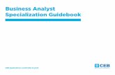 Business Analyst Specialization Guidebook