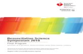 Resuscitation Science Symposium 2016