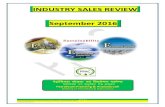 INDUSTRY SALES REVIEW September 2016