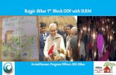 Rajgir bihar 1st block odf with SRLM