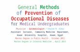 General Methods of Prevention of Occupational Diseases for Medical Undergraduates