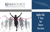 Agile QA: 7 Tips for Team Success