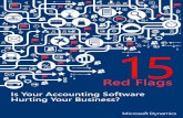 15 Red Flags: Is Your Accounting Software Hurting Your Business?