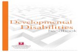 Developmental Disabilities Handbook - USD