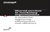 A model for improving effectiveness and efficiency Shared services ...