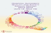 Hospital Authority Quality and Safety Annual Report 2014 -2015 ...