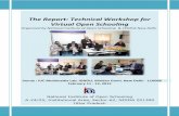 The Report: Technical Workshop for Virtual Open Schooling