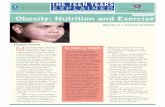 THE TEEN YEARS Obesity: Nutrition and Exercise