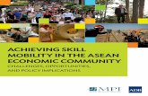 Achieving Skill Mobility in the ASEAN Economic Community ...
