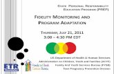 Slides, State PREP Fidelity Monitoring and Program Adaptation ...