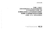 Free 1987 AP English Literature and Composition Released Exam