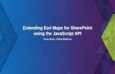 Extending Esri Maps for SharePoint with the JavaScript API