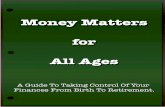 Money Matters for All Ages
