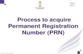 Permanent Registration Number (PRN)