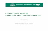 Christmas Island Fruit Fly and Scale Survey