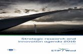 Strategic research and innovation agenda 2016