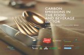 Carbon Emissions in the Food and Beverage Sector: A Climate ...
