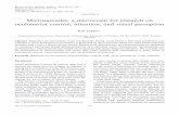Microsaccades: a microcosm for research on oculomotor control ...