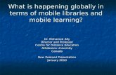 What is happening globally in terms of mobile libraries and mobile ...