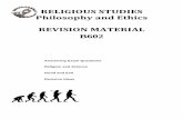 religion and science revision notes