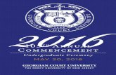 2016 Undergraduate Program