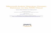 Microsoft Active Directory Domain Services on the AWS Cloud ...