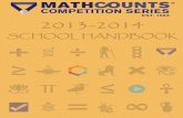 2013-2014 MATHCOUNTS School Handbook