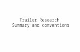Trailer research summary