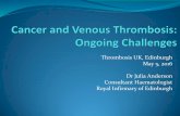 Cancer and Venous Thrombosis, on going challenges