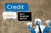 The Generations FCU Presentation on Credit