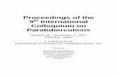 9th International Colloquium on Paratuberculosis