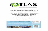 ATLAS Annual Conference 2016 Tourism, Lifestyles and Locations ...